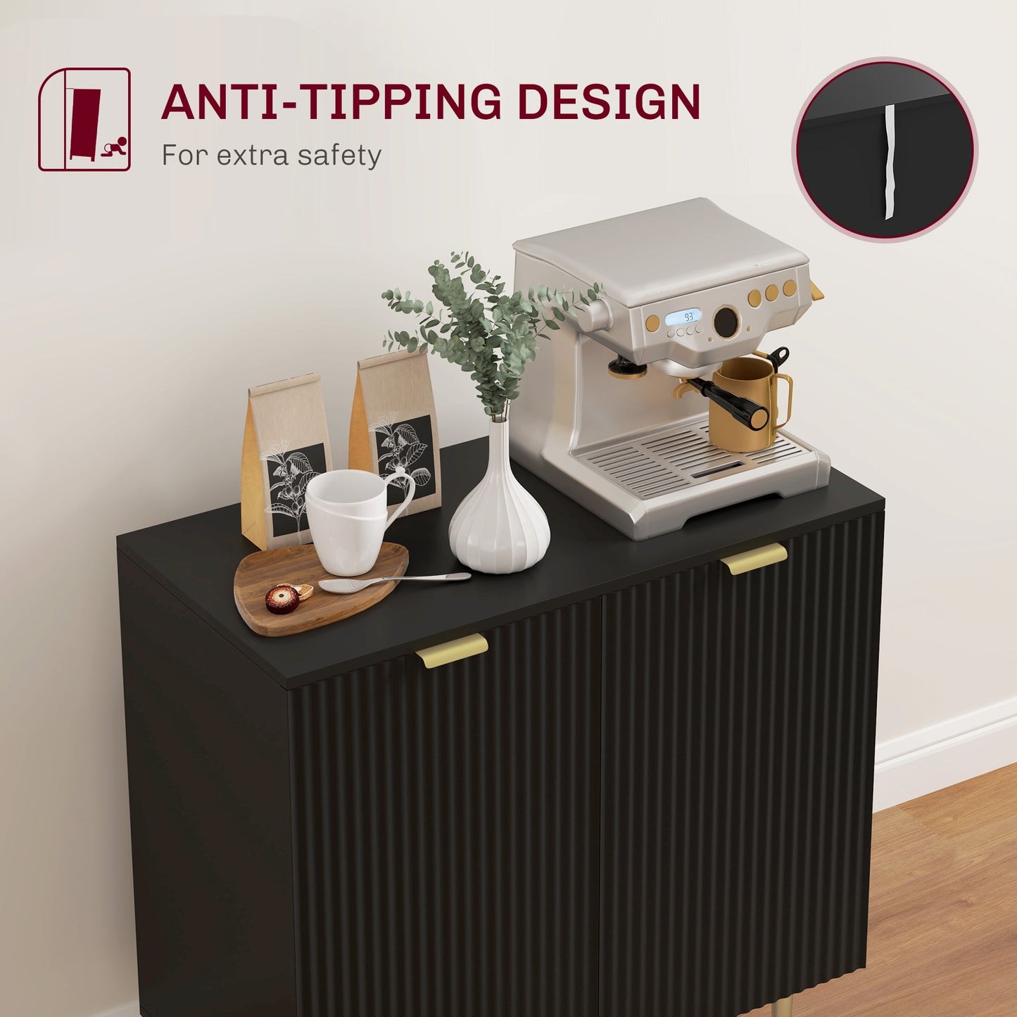 Armoire de rangement cuisine tablettes ajustables pieds métal