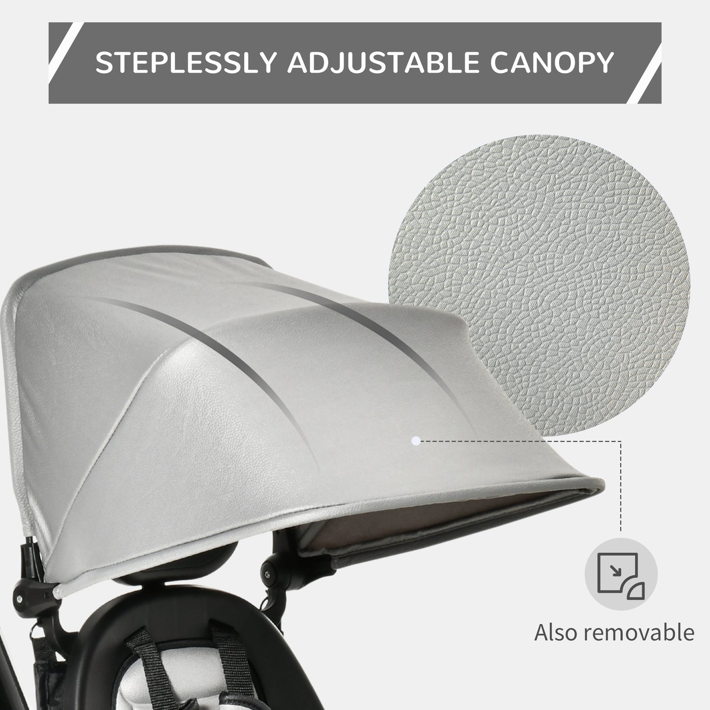 Tricycle évolutif 5-en-1 pour tout-petits