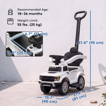 Voiture pousseur 3-en-1 pour tout-petits