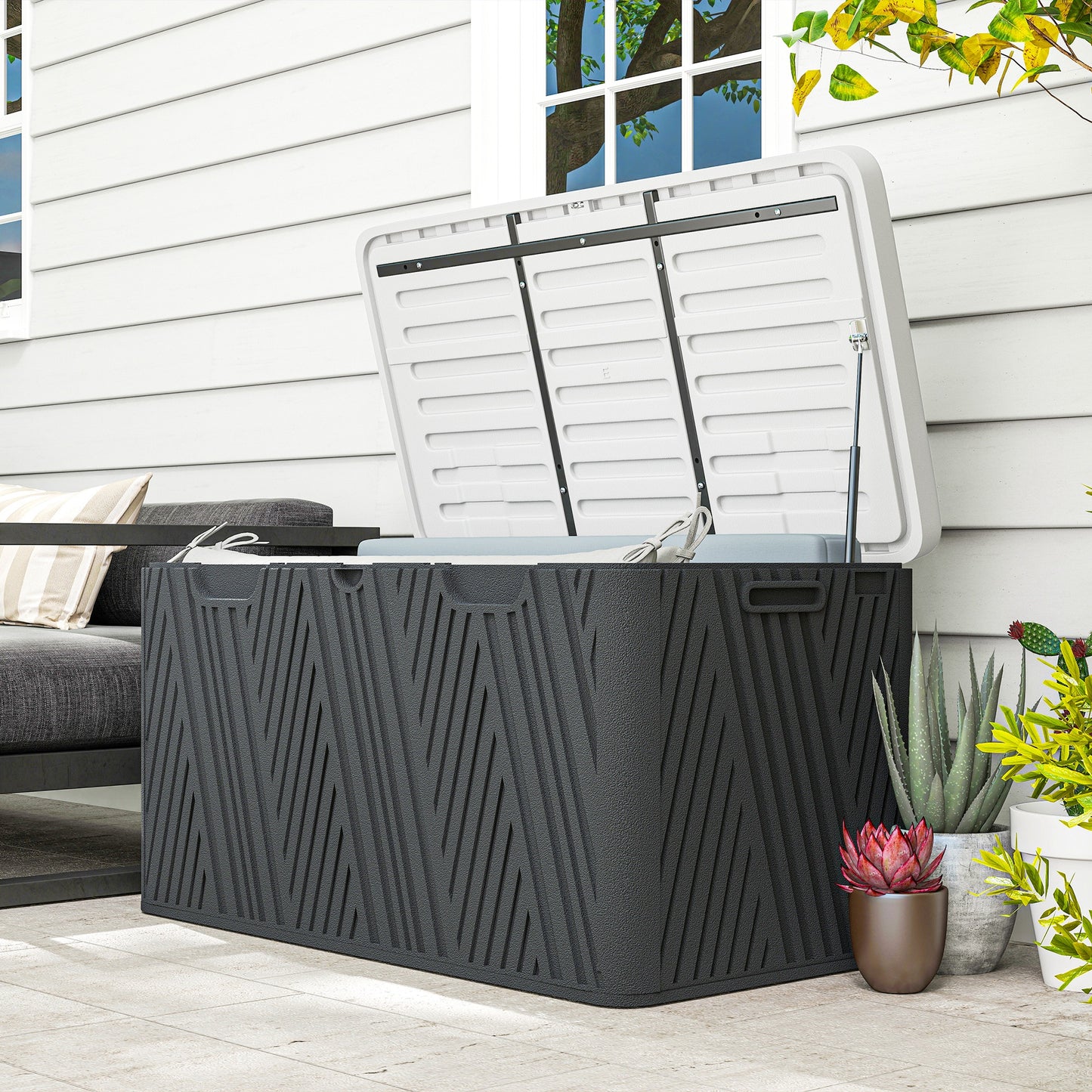 Coffre de rangement extérieur HDPE 380 L