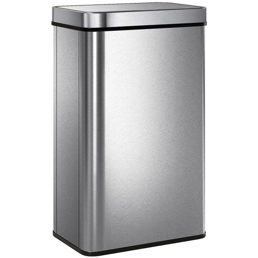 Poubelle automatique avec capteur en acier inoxydable