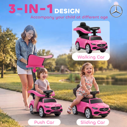 Voiture poussette jouet 4 en 1