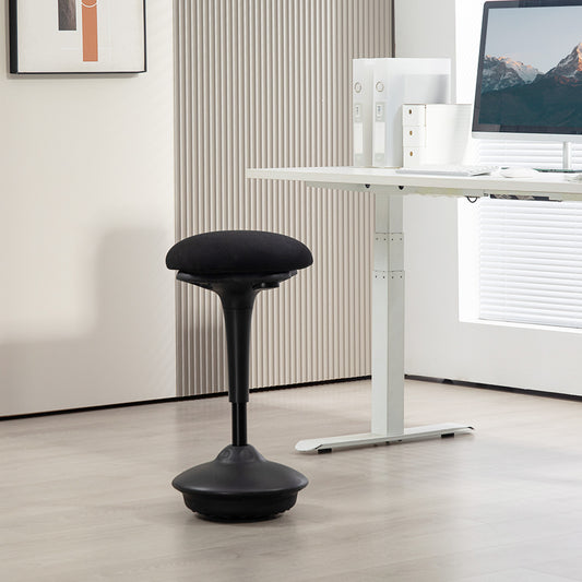 Tabouret de bureau ergonomique assis-debout pivotante