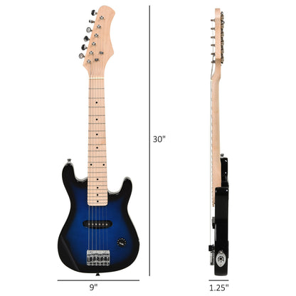 Guitare électrique 3/4 débutant avec ampli 5W