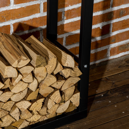 Râtelier à bois acier robuste 100 kg capacité