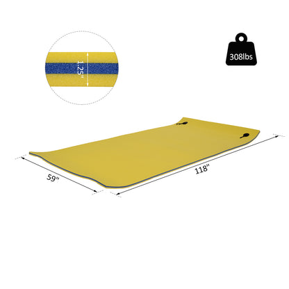 Tapis flottant en mousse XPE pour lac et piscine