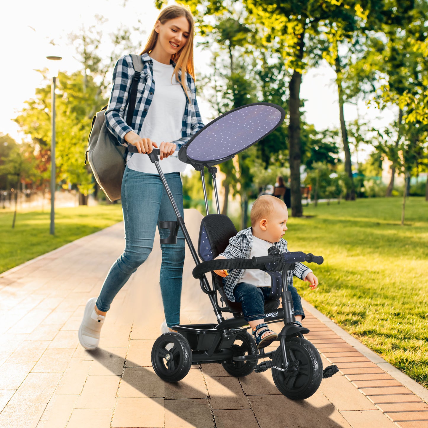 Tricycle évolutif 6-en-1 pour tout-petits