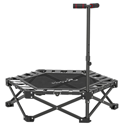 Mini trampoline pliante d'entraînement avec poignée