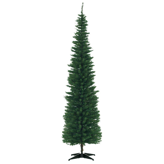 Sapin de Noël artificiel mince style crayon 6 pi