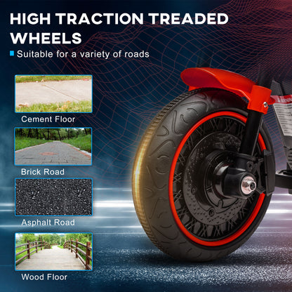 Moto électrique enfant 6V avec roues stabilisatrices