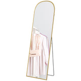 Miroir sur pied arche pleine longueur
