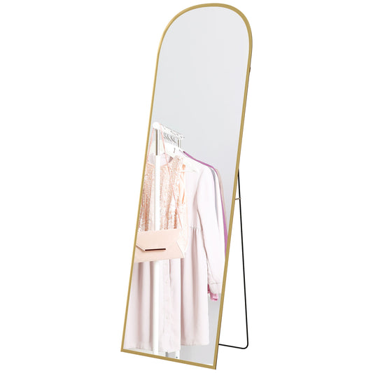 Miroir sur pied arche pleine longueur