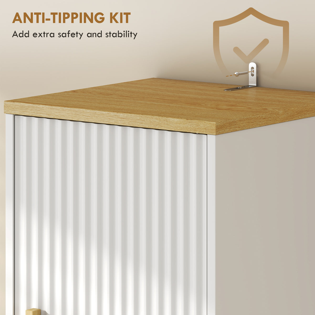 Meuble de rangement haut pour salle de bain