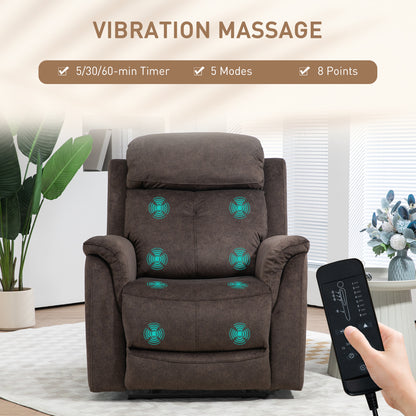 Fauteuil inclinable de massage par vibration