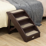 Escalier pour chien pliable à 4 niveaux