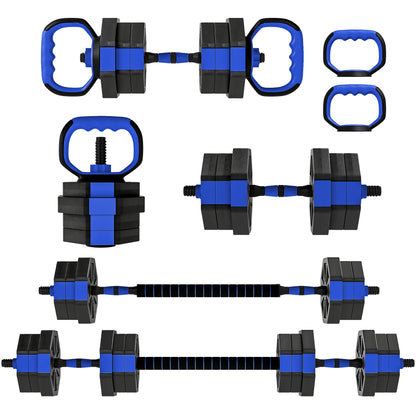 Haltères ajustables 6-en-1 20 kg