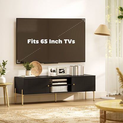 Meuble TV moderne pour téléviseur de 165 cm