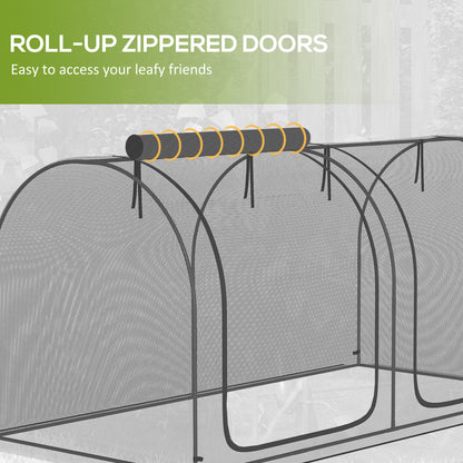 Cage de Protection 8' x 3' avec 3 Portes