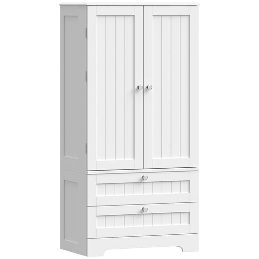 Armoire de cuisine garde-manger de style champêtre