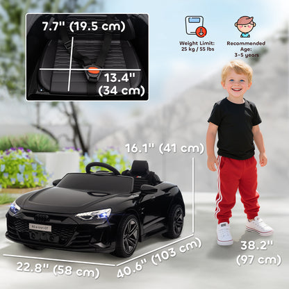 Voiture électrique enfant Audi RS e-tron GT 12V