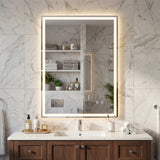 Miroir de salle de bains à DEL 61 x 81 cm