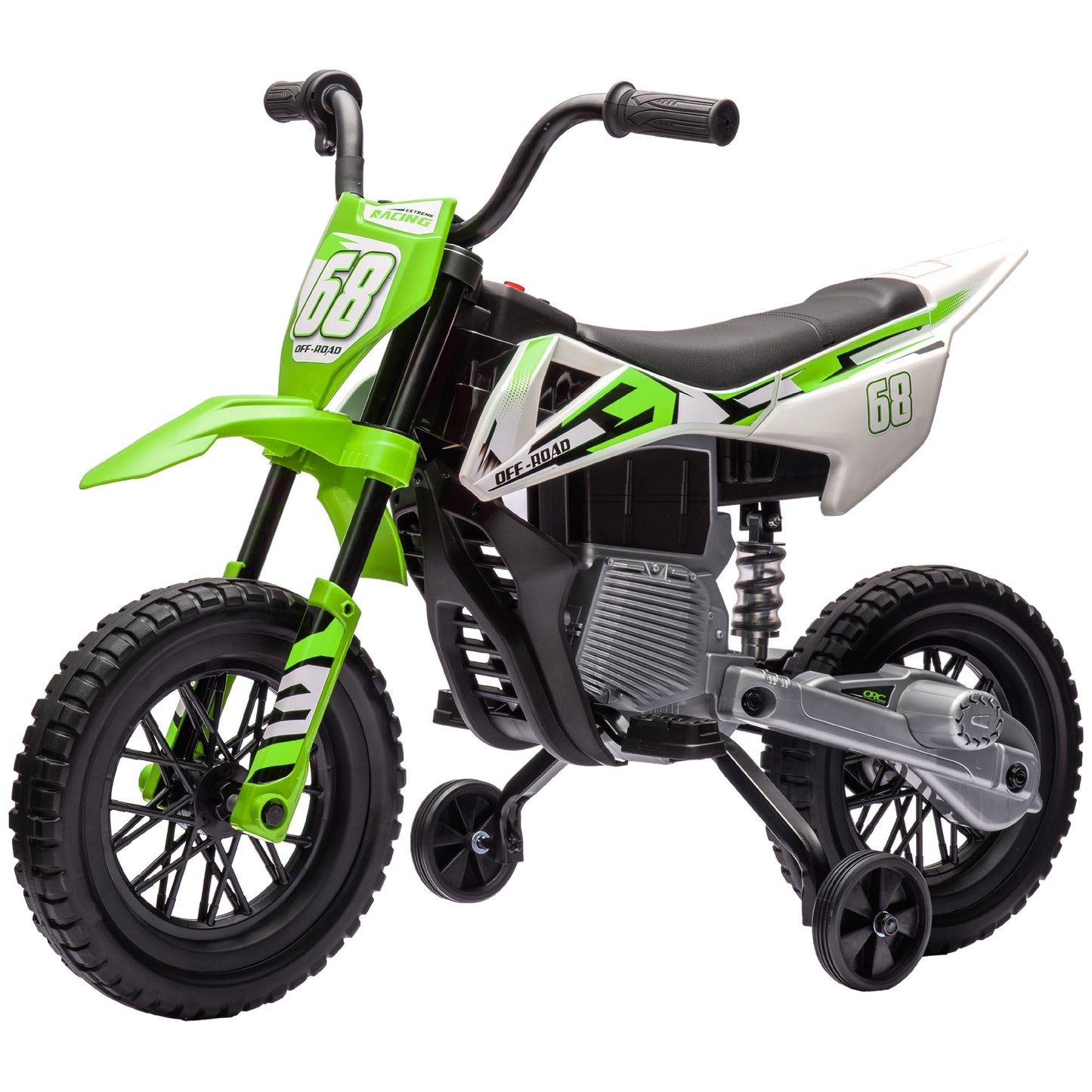 Moto électrique enfant 12V avec roues stabilisatrices