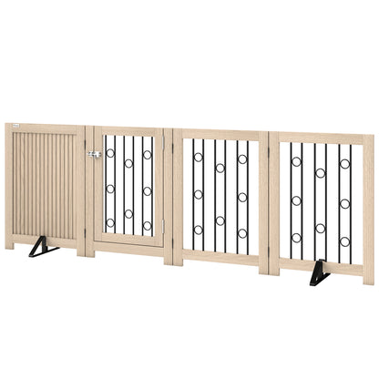 Barrière pour animaux autoportante pliante à 3 panneaux