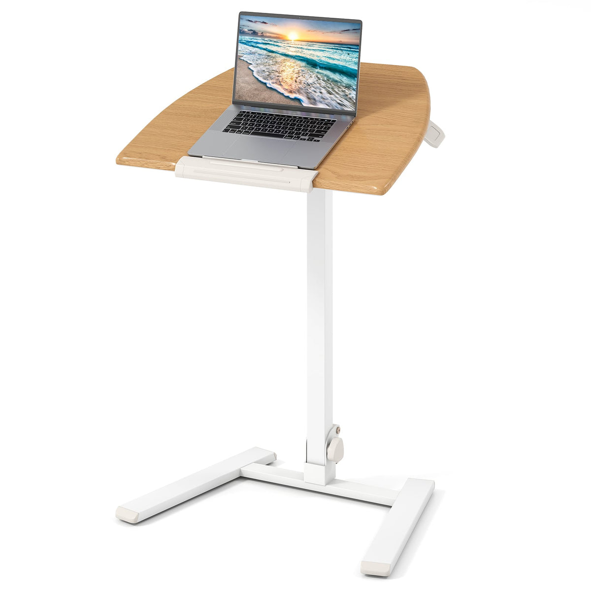 Bureau debout mobile pliant pour ordinateur portable