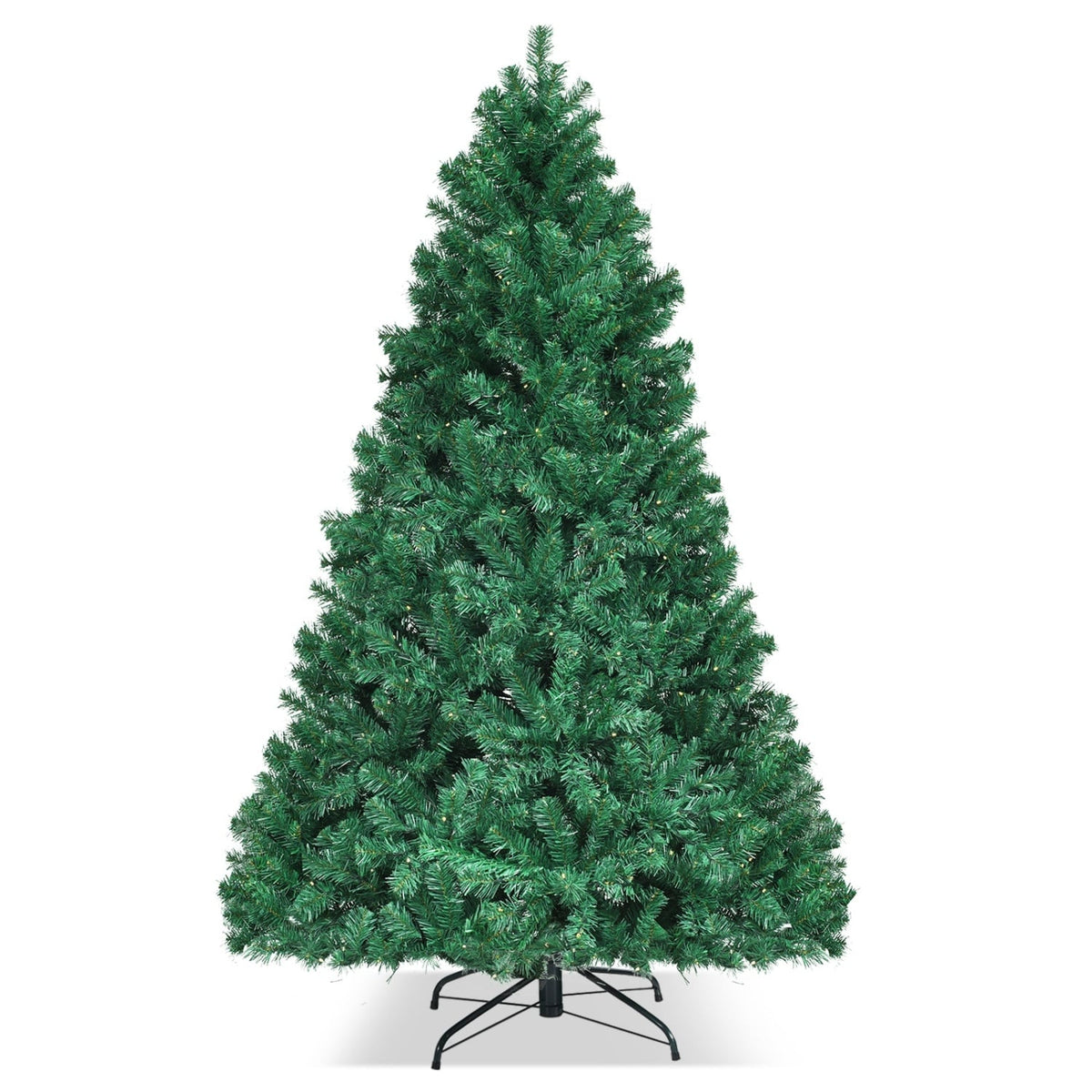 Arbre de Noël artificiel pré-éclairé de 213 cm — Lot de 4