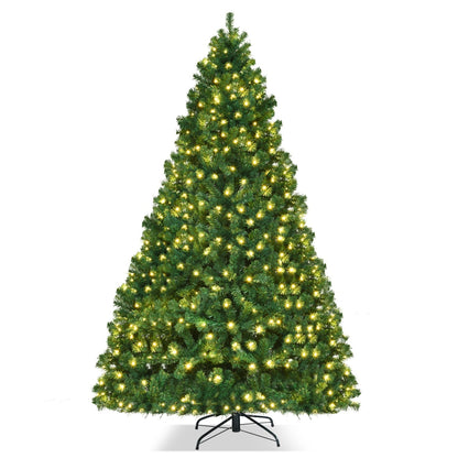 Arbre de Noël artificiel pré-éclairé de 213 cm — Lot de 4