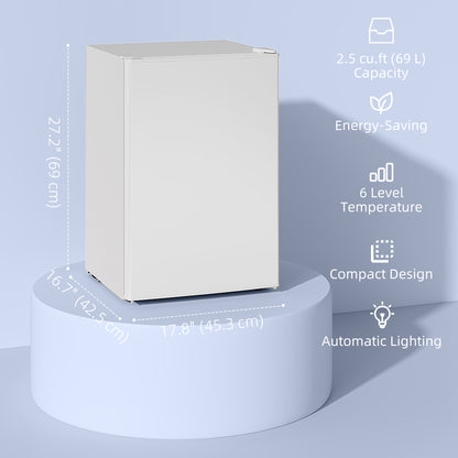 Mini réfrigérateur compact 69 L avec congélateur