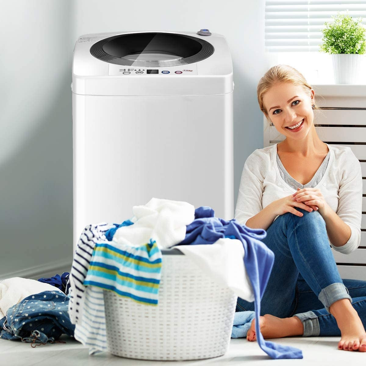 Mini laveuse automatique portable 3,5 kg