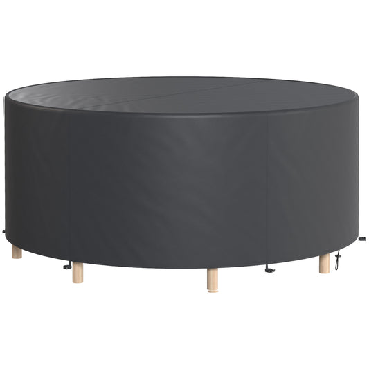 Housse de mobilier patio rond imperméable 214 cm