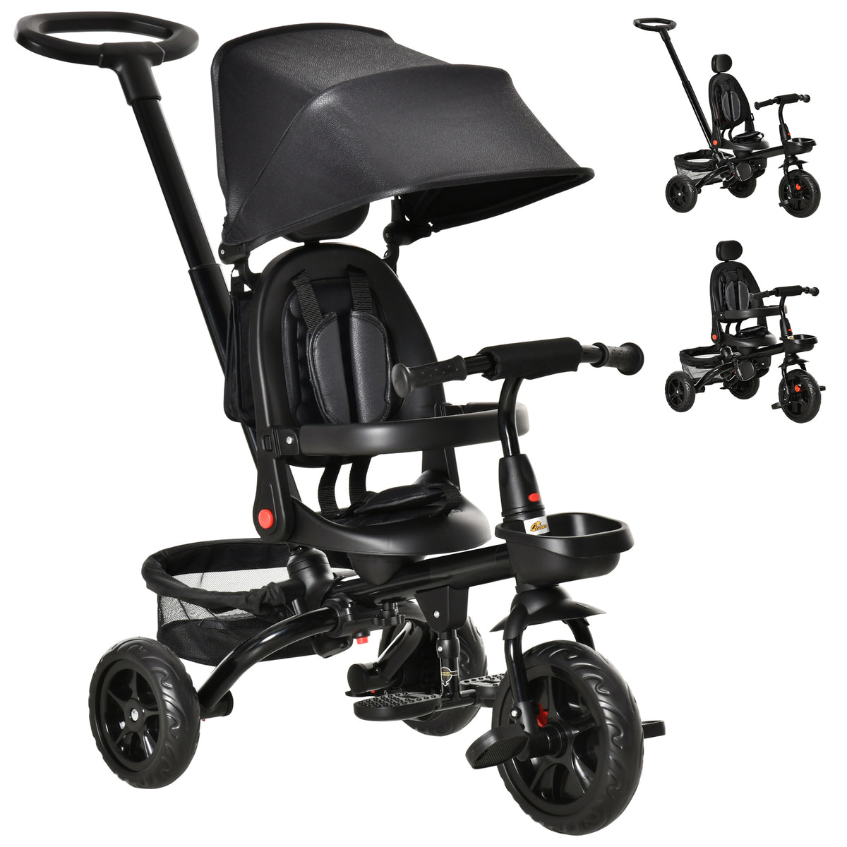 Tricycle évolutif 5-en-1 pour tout-petits