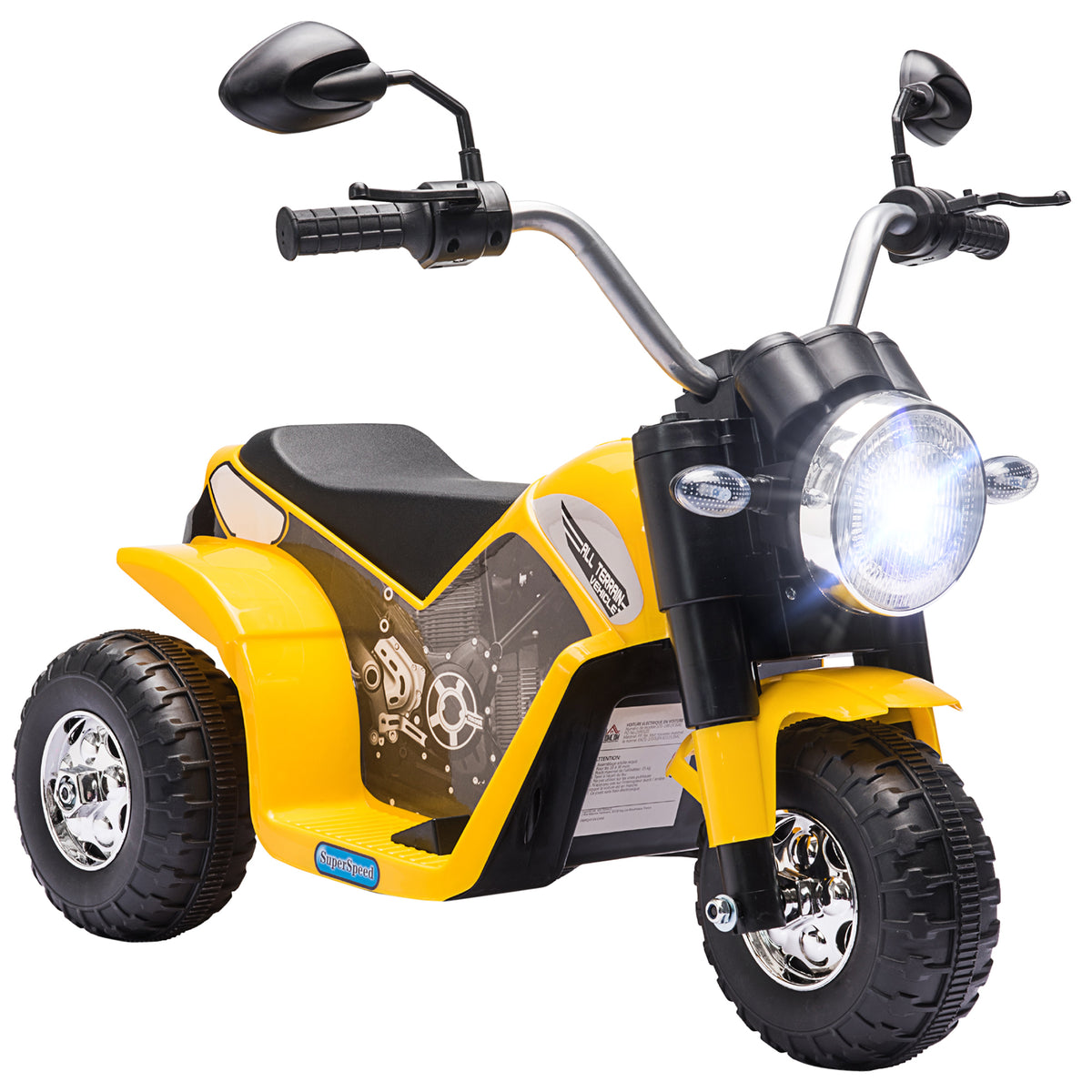 Moto électrique enfant 3 roues 6V