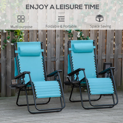 Chaise longue zéro gravité pliable avec auvent