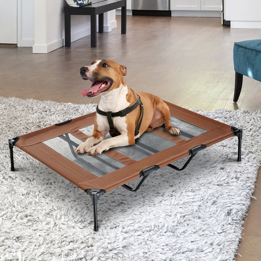 Lit surélevé pour chien grande taille intérieur extérieur