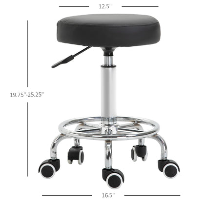 Tabouret de salon pivotant hydraulique réglable