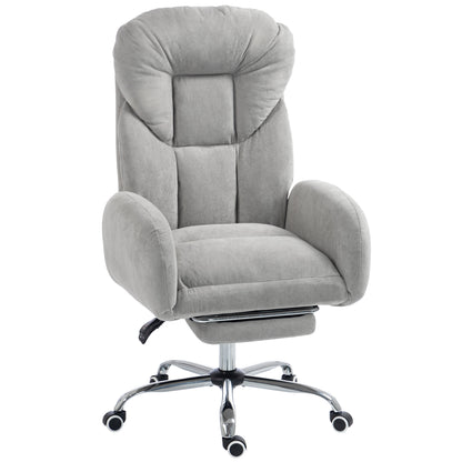 Chaise de bureau ergonomique avec repose-pieds