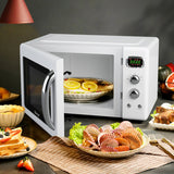 Four à micro-ondes rétro compact 25 L