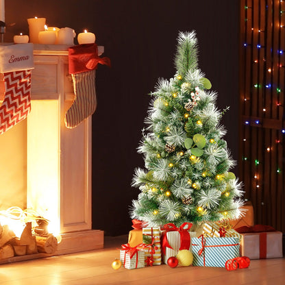 Petit arbre de Noël artificiel pré-éclairé 91 cm