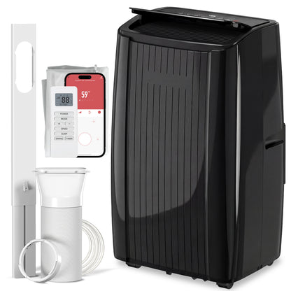 Climatiseur portable 5-en-1 14000 BTU WiFi