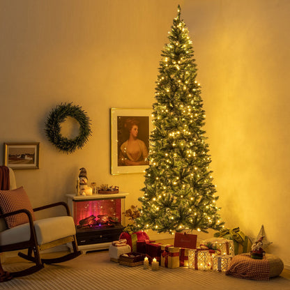 Arbre de Noël artificiel pré-éclairé 274 cm — Neuf