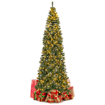 Arbre de Noël artificiel pré-éclairé 274 cm — Neuf
