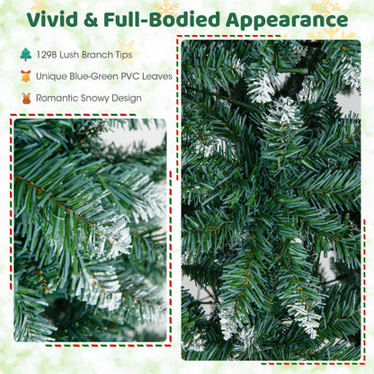 Arbre de Noël artificiel pré-éclairé 274 cm — Neuf