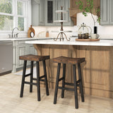 Tabouret de bar en bois massif
