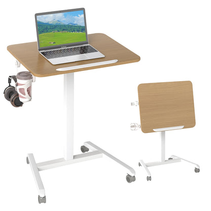Bureau debout mobile pliant et inclinable
