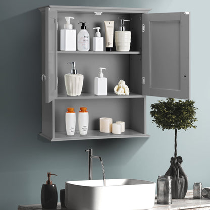 Armoire murale de salle de bain suspendue