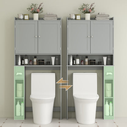 Meuble de rangement au-dessus des toilettes moderne
