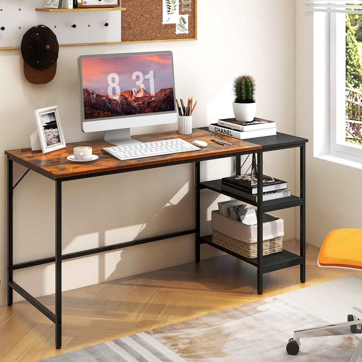 Bureau d'étude style industriel